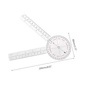 고니오미터 Goniometer 임상용 고니오메타 ROM 관절각도기 20cm