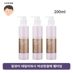 질경이 시즌2 순수 데일리 에코아 워시 젤 200ml 3개