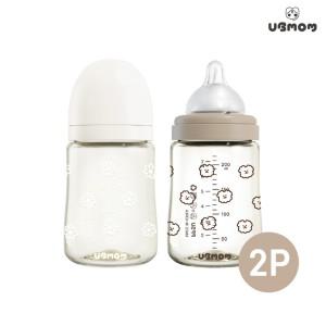 NEW PPSU 디자인 아기 젖병 200ml 1+1(꼭지포함)