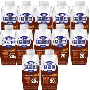 파스퇴르 이지프로틴 우유단백질 저당 초코250ml(12입)