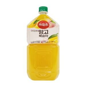 해태 과일촌 아침에 망고복숭아 2L 1개