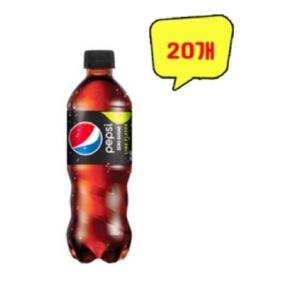 롯데칠성음료 펩시제로 500ml x 20개