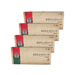 정관장 홍삼진고 데일리스틱 10g x30포x4박스