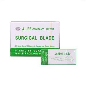 메스날 (Surgical Blade) 11호 100개입 수술용메스.