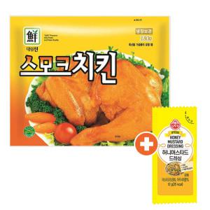 사조 스모크치킨 180g+허니머스타드12g 훈제치킨 맥주안주 닭다리