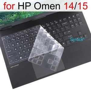 실리콘 게이밍 2024 키보드 커버 HP Omen 15 14 트랜센드 슬림 14fb 15ek 15dc 보호대 스킨 케이스