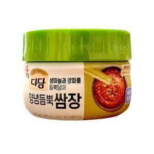 CJ제일제당 다담 양념듬뿍쌈장 570g 3개