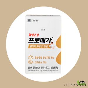 종근당건강 프로메가 알티지 오메가3 듀얼 520mg x 60캡슐 1개 V