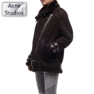 [아크네스튜디오][QR 인증][14년 F/W]ACNE 여성 레더 무스탕 VELOCITE_1AB144_725_14F P15917