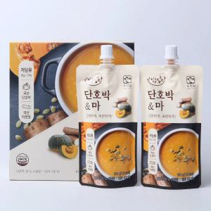 우리밀 단호박 n 마 아침을 담다 130g 이강산닷컴