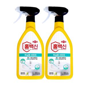 애경 랩신 홈 백신 퀵크린 욕실용 600ml 2개