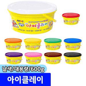 탱탱 아이클레이 낱색 대용량 600g