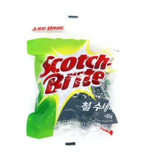 3M 철수세미 1입 스텐수세미 찌든때 제거 45g