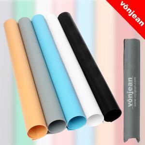 [본젠]본젠 VDR-102 사진영상 촬영 스크린 PVC 배경지 100X200cm + 보관 파우치 (스