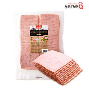 서브큐 스모크 슬라이스 햄 1kg 샌드위치