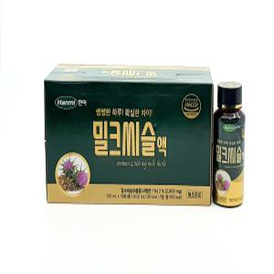 한미 밀크시슬액 100ml 50병  파손방지안전포장