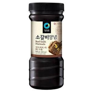 청정원 초간단 청정원 소갈비 양념 840g 반찬 조림 찌개 자취 대용량 식자재 야식 술안주