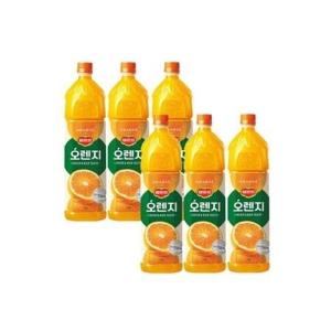 델몬트 오렌지 주스 1.5L 6펫