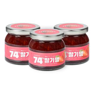 JAMMINT 74% 고함량 통딸기잼 165g(용량선택)