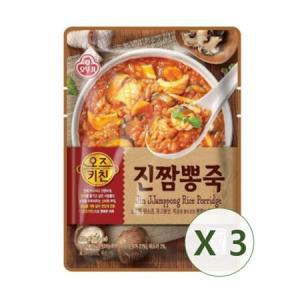 오뚜기 오즈키친 진짬뽕죽 450g x 3개 / 즉석죽