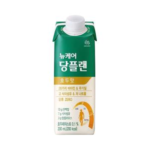 뉴케어 당플랜 호두맛 200ml X 90개 대상웰라이프 당뇨식 노인 환자 간식 균형 영양식 건강식