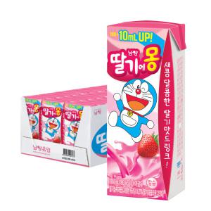 남양 딸기에몽 190ml, 24개