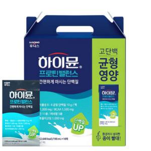 하이문프로틴밸런스 190ml 16팩 하이문단백질 하이문 하이믄 마시는음료