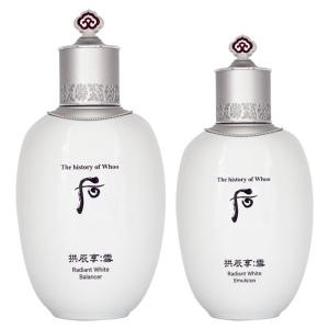 더후 공진향 설 미백 2종 단품 세트(밸런서 150ml+로션 110ml)