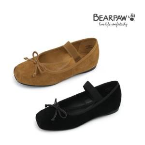 베어파우(BEARPAW) ODETTE 메리제인 플랫슈즈 K2815QC-W 2종