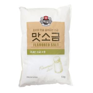 CJ제일제당 백설 맛소금 5kg x2개