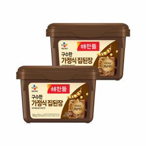 해찬들 구수한 가정식 집된장 500g x2개