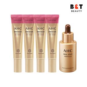 AHC 아이크림 시즌12 40ml x4 + 리얼 골드 앰플 30ml