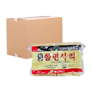 (박스) 칠갑농산 쫄면사리 2kg 6입