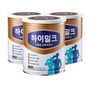 일동후디스 하이밀크 고칼슘 균형영양식 600g 3개