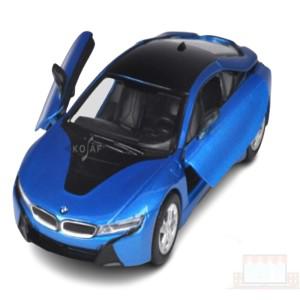 1/24 2018 BMW I8 쿠페 블루 쿠페모형 수집용피규어 차량용피규어