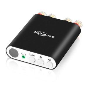 Nobsound TA-21 미니 블루투스 5.0 DSP 디지털 앰프 스테레오 오디오 리시버 TPA3221 통합 파워 100W +