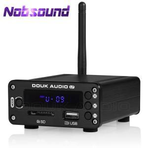 Nobsound HiFi 블루투스 5.0 수신기 DAC 스테레오 오디오 프리앰프 USB 음악 플레이어 FM 라디오 헤드폰 U