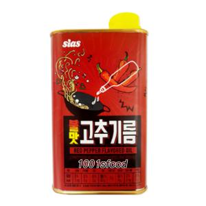 시아스 불맛고추기름 500ml