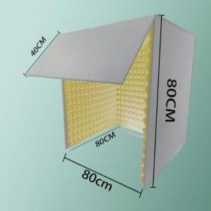 가정용방음부스 소음 차단 BJ 방송 흡읍 조립 미니 스튜디오 노래 연주