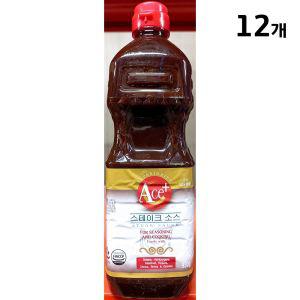 스테이크소스(ACE+ 930ml) X12업소용 식당용 육류 간편 용소스 바베큐 양념 고기