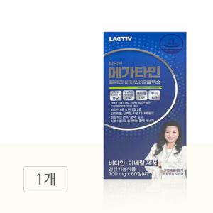 락티브 메가타민 활력엔 비타민B 컴플렉스 700mg 120정 1세트 복합체 미네랄 TD