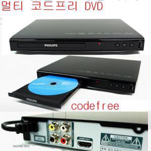 필립스/멀티 코드프리 DVD(미국 일본 유럽...)PAL/NTSC/ 업스케일 HDMI /dvp2899/ 지능형알고리즘CINENAPLUS / USB미디어단자 / DivX ULTRA/ MP3 재생 DVP/qwre2/리모트컨트롤/CODEFREE/REGIONFREE