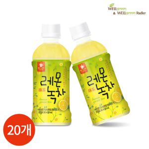 웰그린 스위트카페 레몬녹차 340ml x 20PET