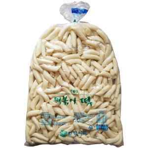 밀 떡볶이떡 대3.75kg 떡볶이 약18인분 엄지손가락굵기의 밀떡