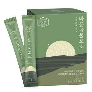 [바른] 저분자 통곡물 효소 30포x2박스(총 60포)