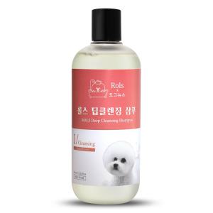 롤스 X 도그뉴스 딥클렌징 비숑전용 프리미엄 애견샴푸 강아지샴푸 400ml