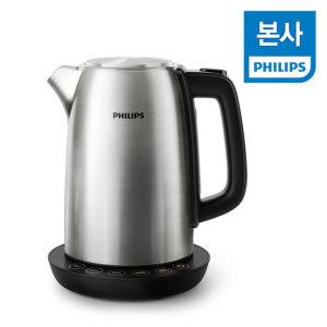 PHILIPS 필립스 아방세 컬렉션 온도조절 주전자 메탈 HD9359/90