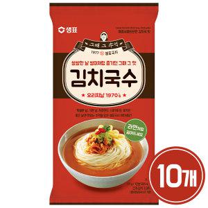 샘표 김치국수 101g x 10개 / 국수 간편식