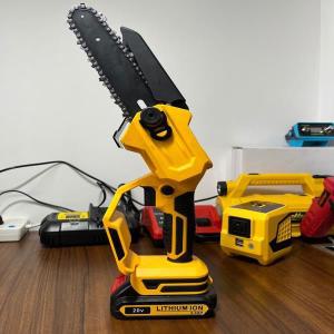 Dewalt-배터리 18V 20V 최대 6 인치 무선 미니 전기톱, 속도 조절 정원 벌목용 도구