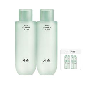 한율 어린쑥수분진정토너 듀오, 150ml, 2개 + 증정(어린쑥토너,18ml, 4개 + 플루이드,18ml, 4개)